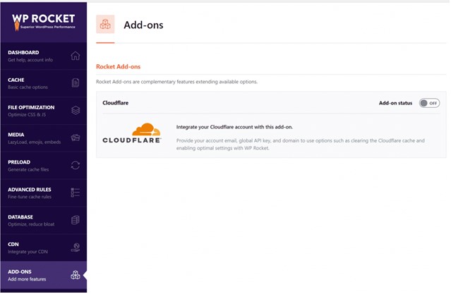 Complementos CloudFlare
